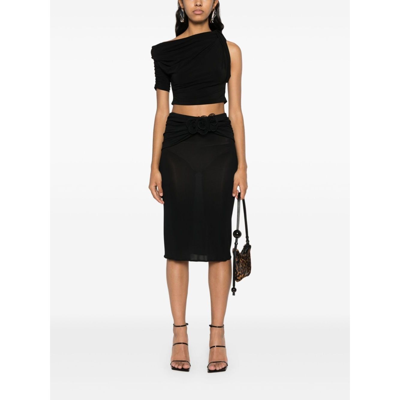 JACQUEMUS Top Black Topwear JACQUEMUS