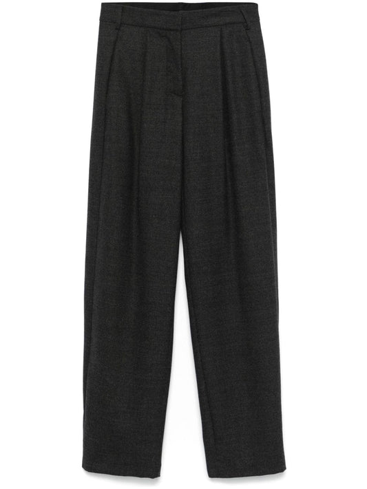 Semicouture Trousers Grey Trousers Semicouture