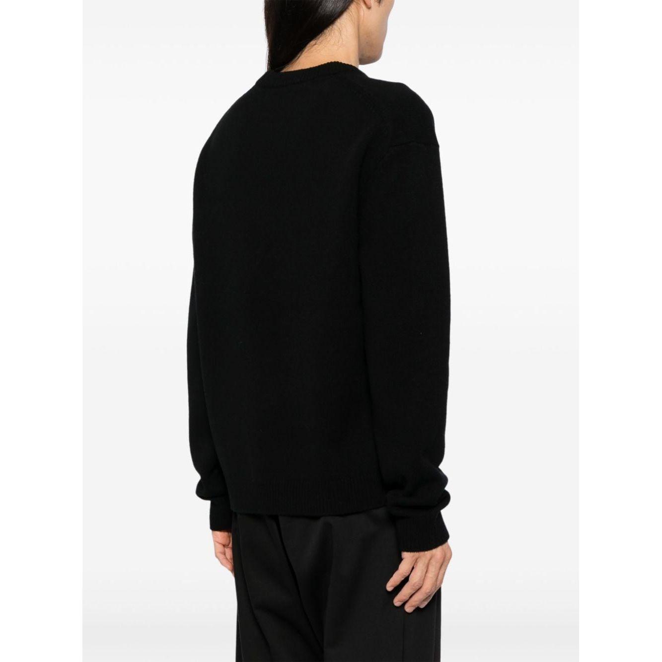 MAISON KITSUNE' Sweaters Black Topwear Maison Kitsune