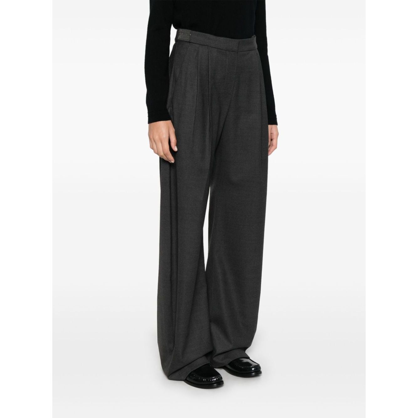 Brunello Cucinelli Trousers Grey Trousers Brunello Cucinelli