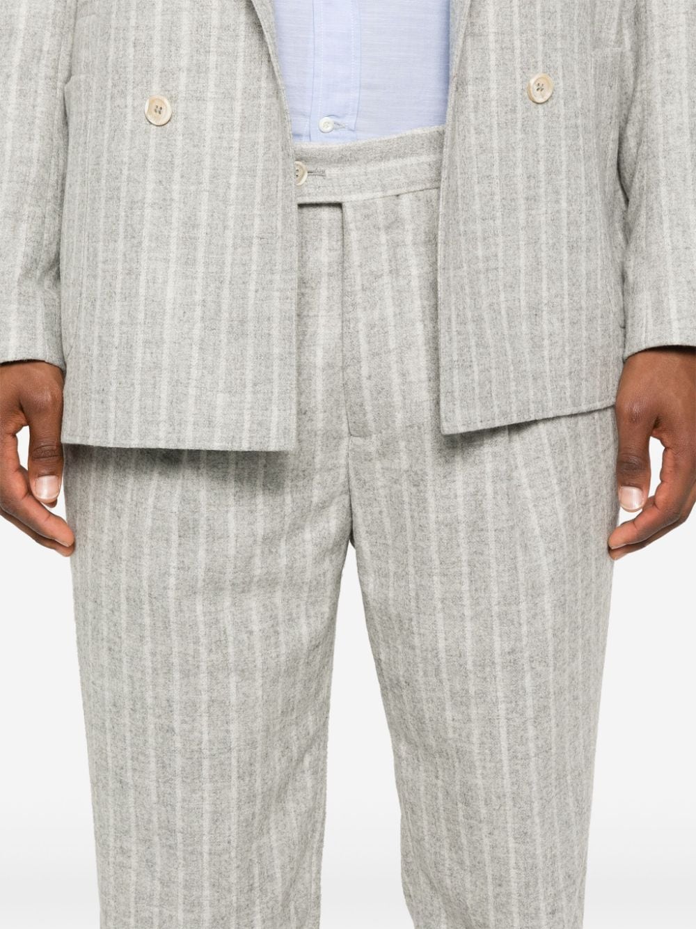 Brunello Cucinelli Suit Light Grey Suits Brunello Cucinelli