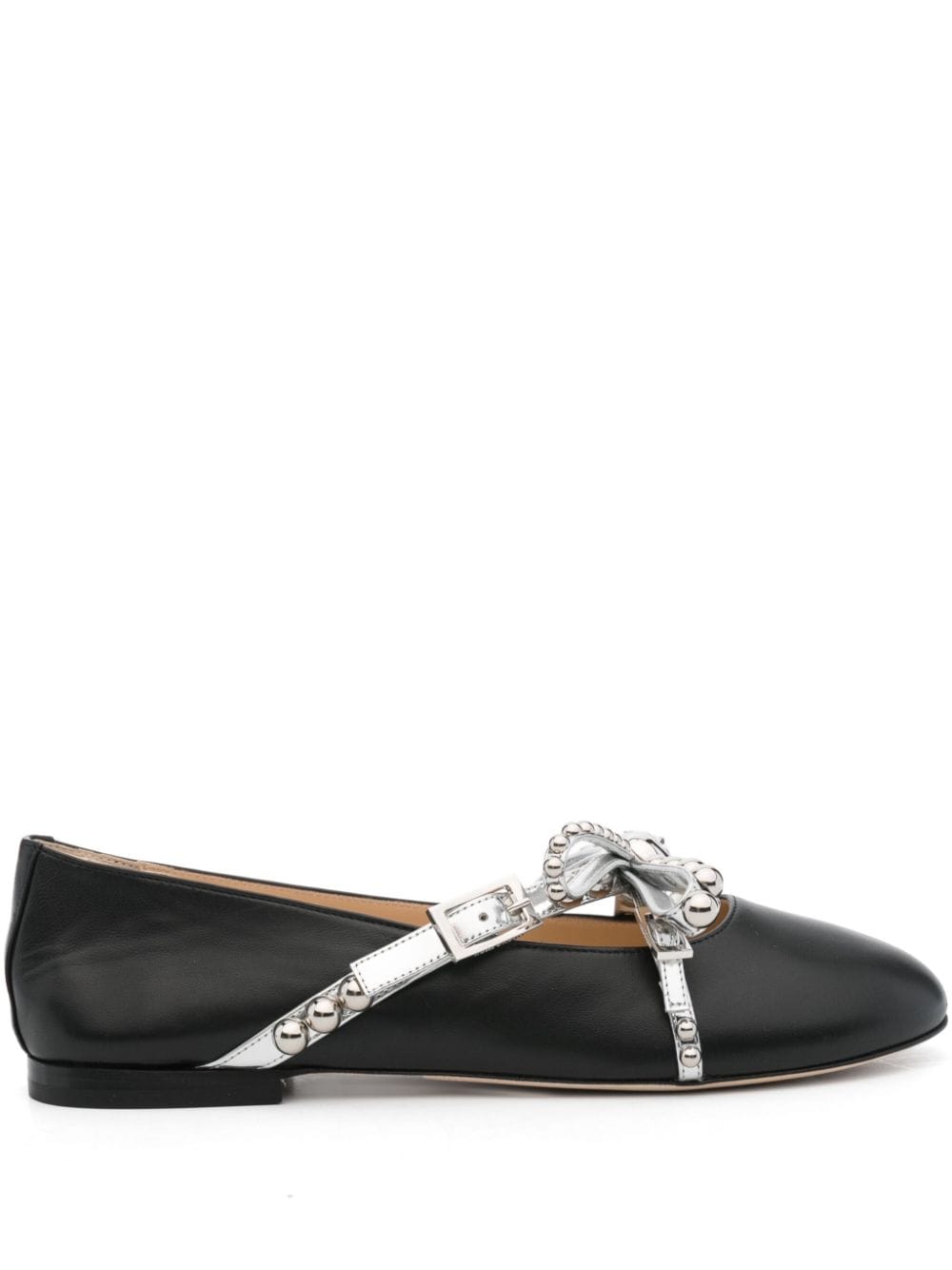 MACH & MACH Flat shoes Black Flat Shoes Mach & Mach