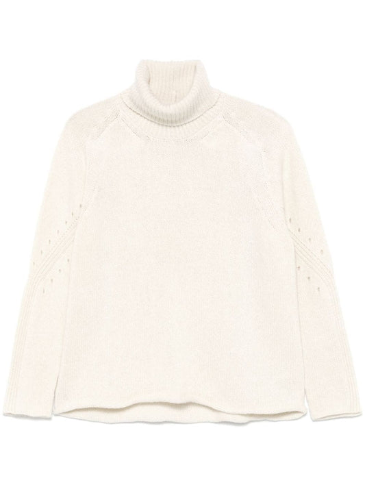 Semicouture Sweaters White Topwear Semicouture