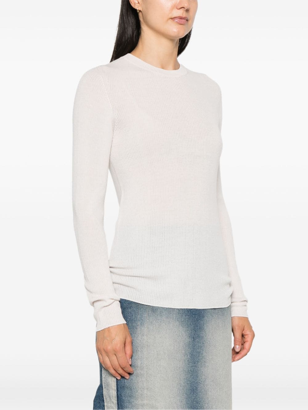 Majestic Sweaters White Topwear Majestic