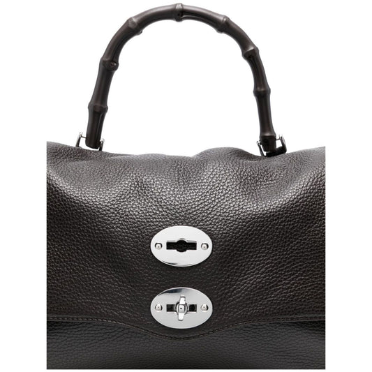 Zanellato  brown leather pebbled Tote Bag Handbag Zanellato