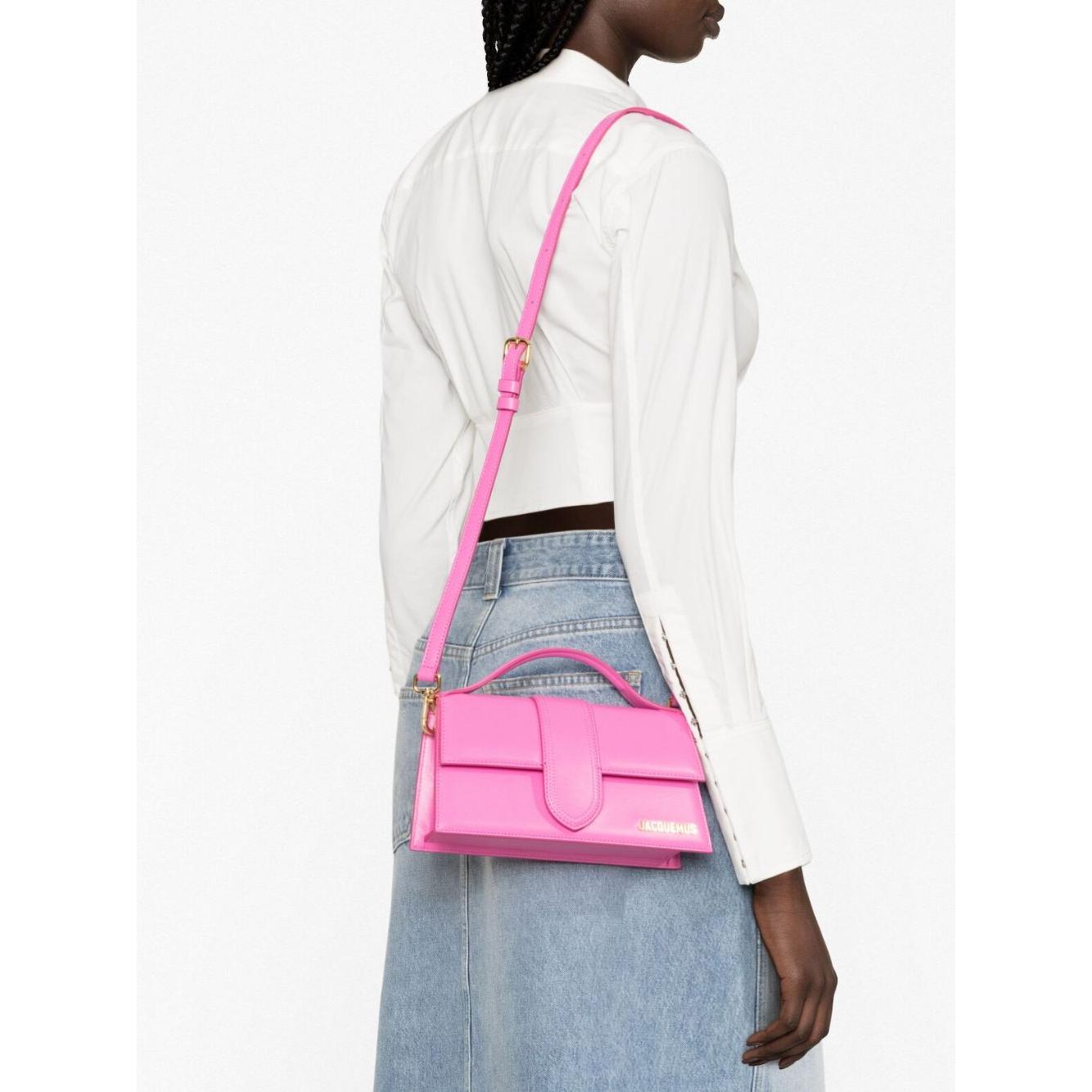 JACQUEMUS Bags.. Fuchsia Handbag JACQUEMUS