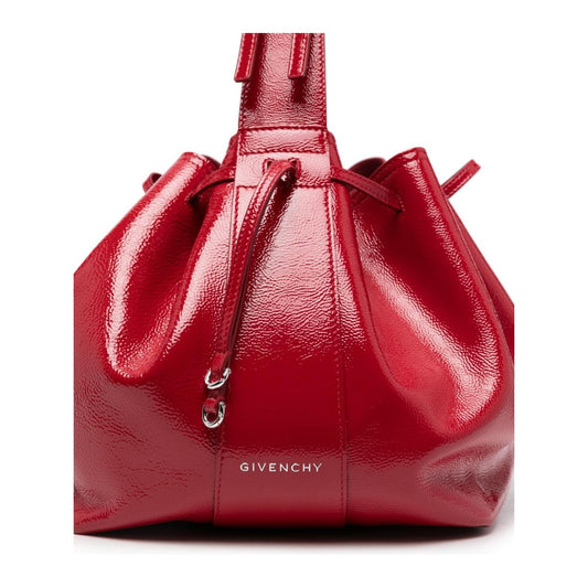 Givenchy Red Calf Leather Patent Pumpkin Shoulder Bag Shoulder Givenchy