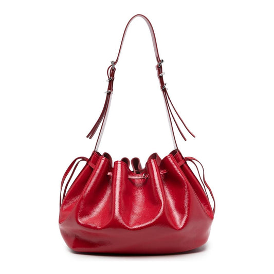 Givenchy Red Calf Leather Patent Pumpkin Shoulder Bag Shoulder Givenchy