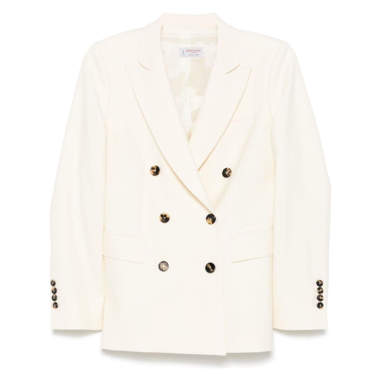 Alberto Biani Jackets White Jackets Alberto Biani