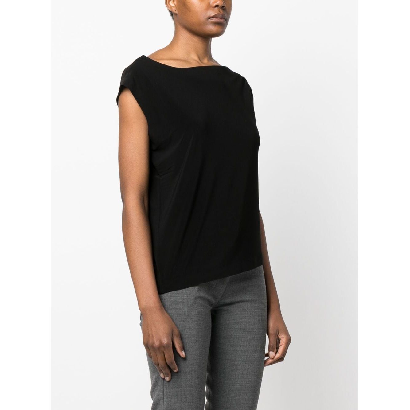 Norma Kamali Top Black Topwear Norma Kamali