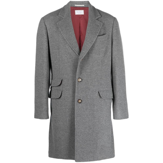 Brunello Cucinelli Coats Grey