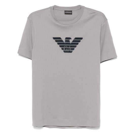 Emporio Armani T-shirts and Polos Grey Topwear Emporio Armani