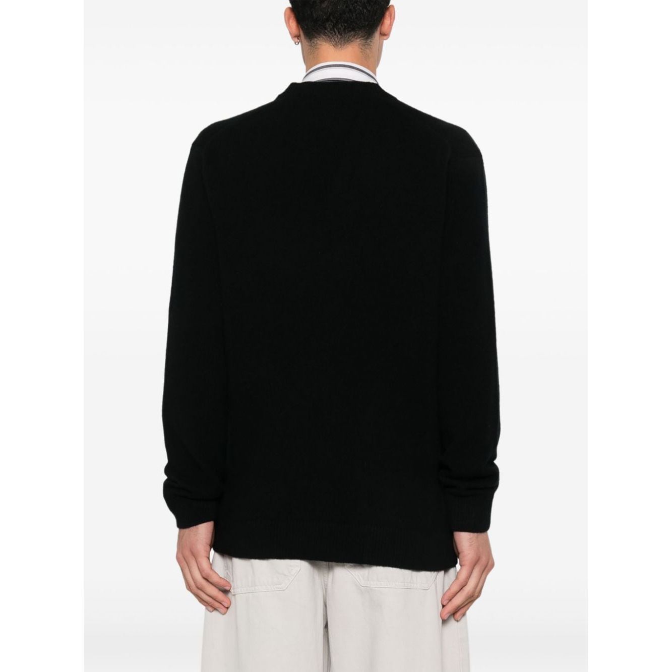 MAISON KITSUNE' Sweaters Black Topwear Maison Kitsune'