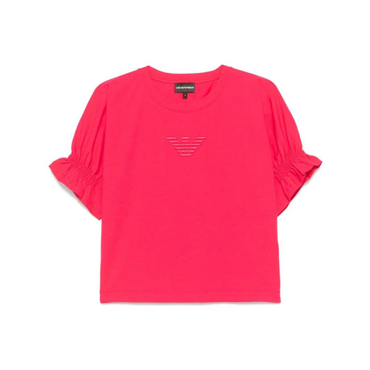 Emporio Armani T-shirts and Polos Red