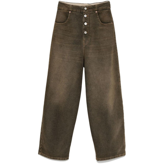 MM6 Maison Margiela Jeans Brown Jeans MM6 Maison Margiela