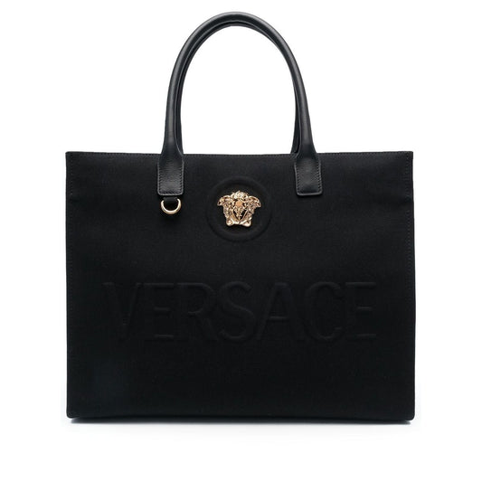 Versace large La Medusa tote bag Shopper Versace Black