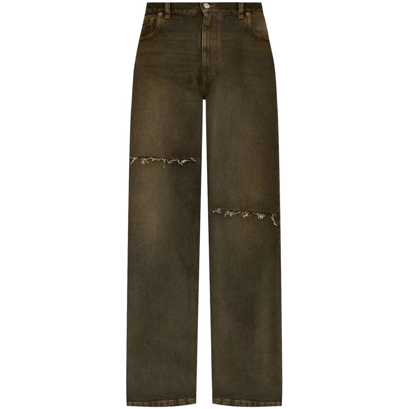 MM6 Maison Margiela Jeans Brown Jeans MM6 Maison Margiela