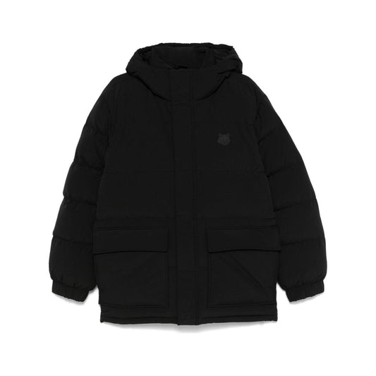 MAISON KITSUNE' Coats Black Jackets Maison Kitsune'