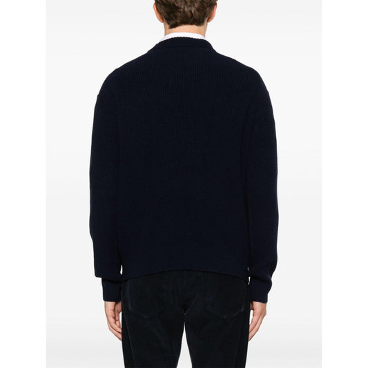 MAISON KITSUNE' Sweaters Blue Topwear Maison Kitsune