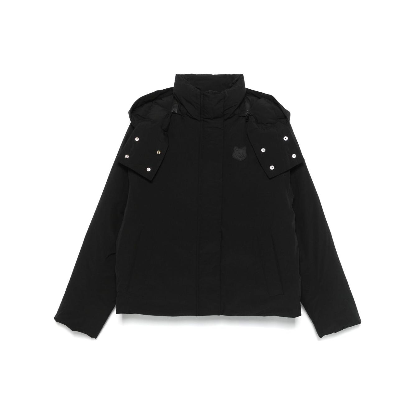 MAISON KITSUNE' Coats Black Jackets Maison Kitsune'