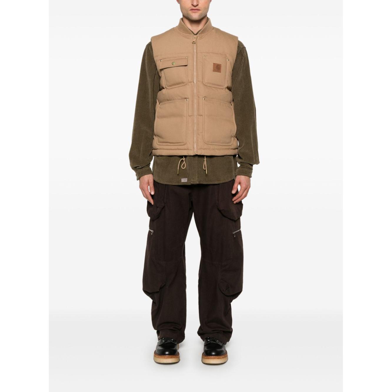 CARHARTT WIP MAIN Jackets Dove Grey Vests Carhartt Wip Main