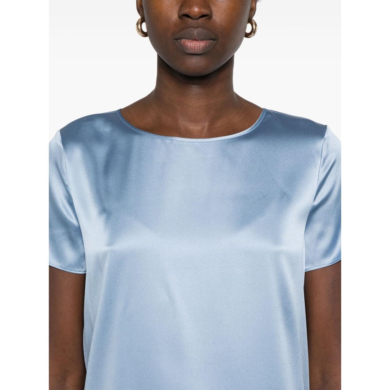 Emporio Armani Top Clear Blue Topwear Emporio Armani