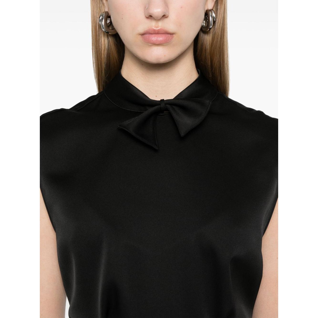 Emporio Armani Top Black Topwear Emporio Armani