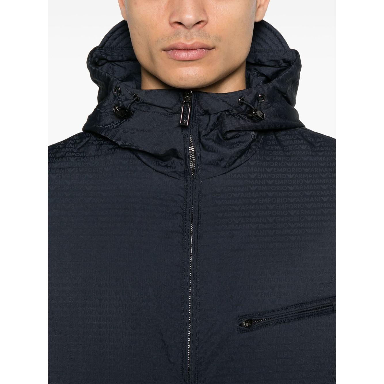 Emporio Armani Coats Blue Jackets Emporio Armani