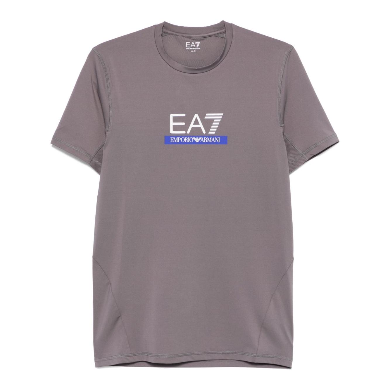 EA7 T-shirts and Polos Grey Topwear EA7