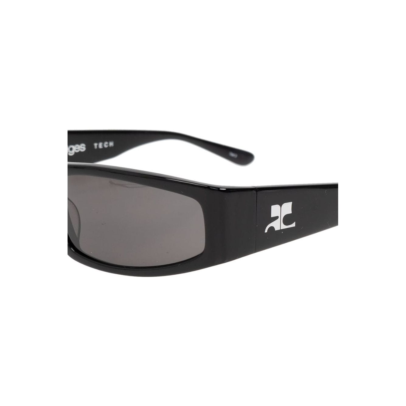 COURREGES PRE Sunglasses Black Sunglasses Courreges Pre