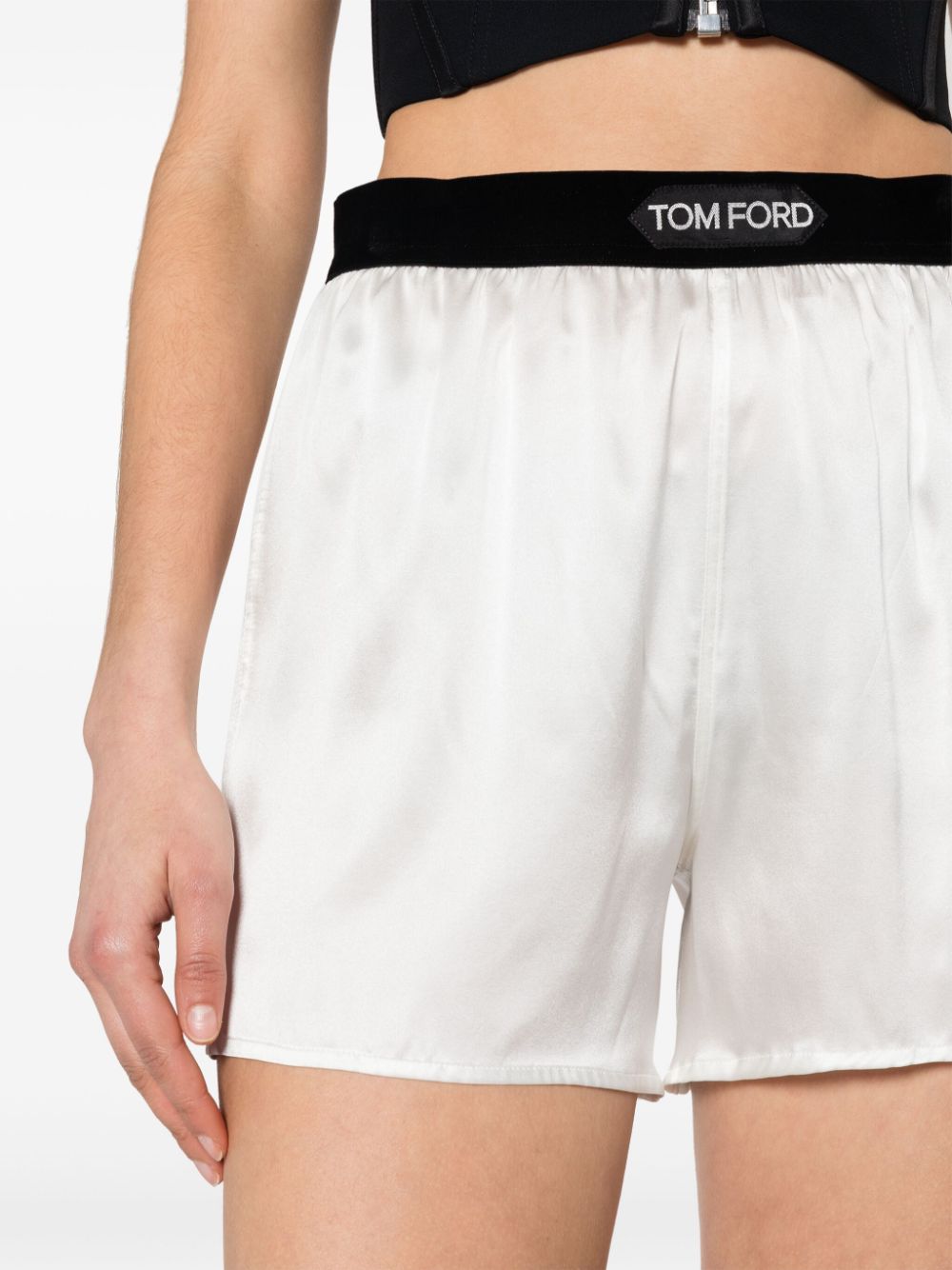 Tom Ford Shorts White Short trousers Tom Ford