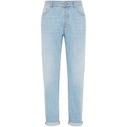 Brunello Cucinelli Jeans Clear Blue