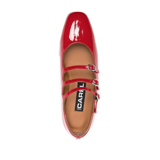 CAREL PARIS Flat shoes Red Flat Shoes Carel Paris Sienna