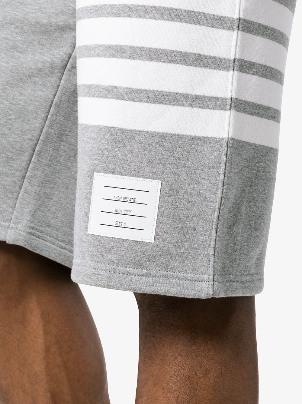 Thom Browne Shorts Light Grey Short trousers Thom Browne