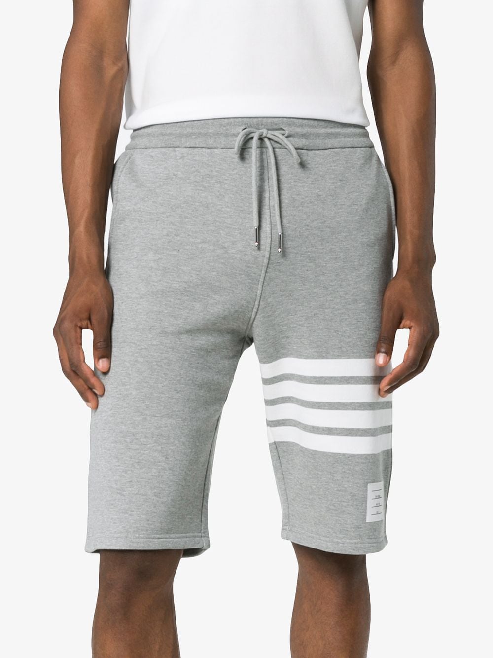 Thom Browne Shorts Light Grey Short trousers Thom Browne