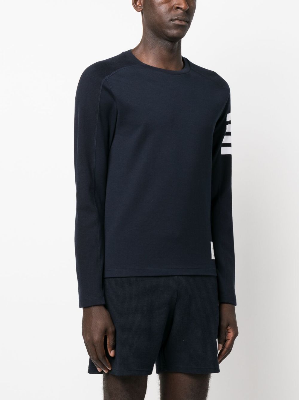 Thom Browne T-shirts and Polos Blue Topwear Thom Browne