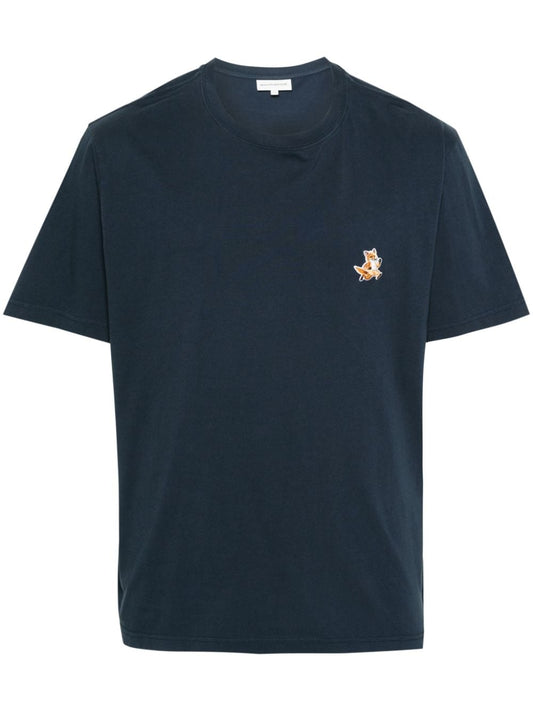 Maison Kitsune fox motif T-shirt Topwear Maison Kitsune