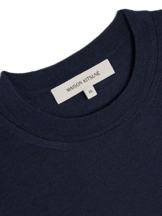 MAISON KITSUNE' Sweaters Blue Topwear Maison Kitsune