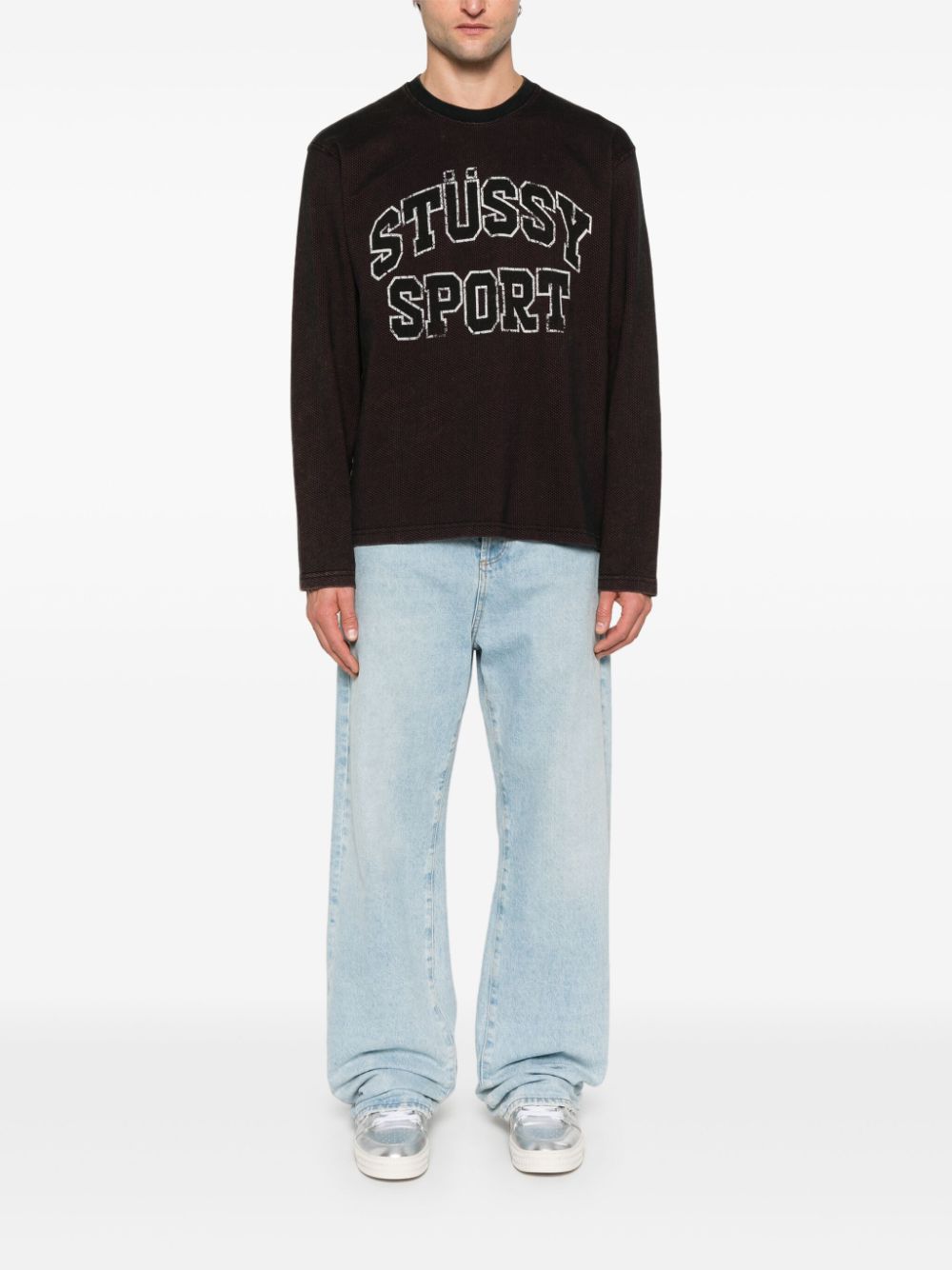 Stussy T-shirts and Polos Black