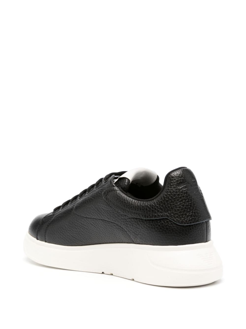 Emporio Armani tumbled leather sneakers Sneakers Emporio Armani