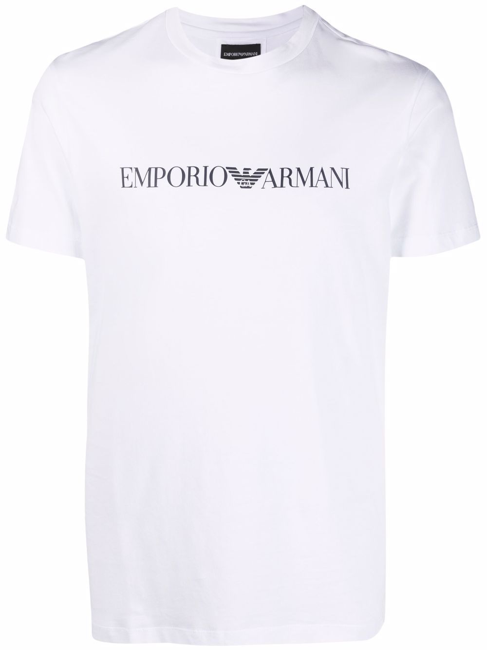 Emporio Armani logo-print cotton T-Shirt