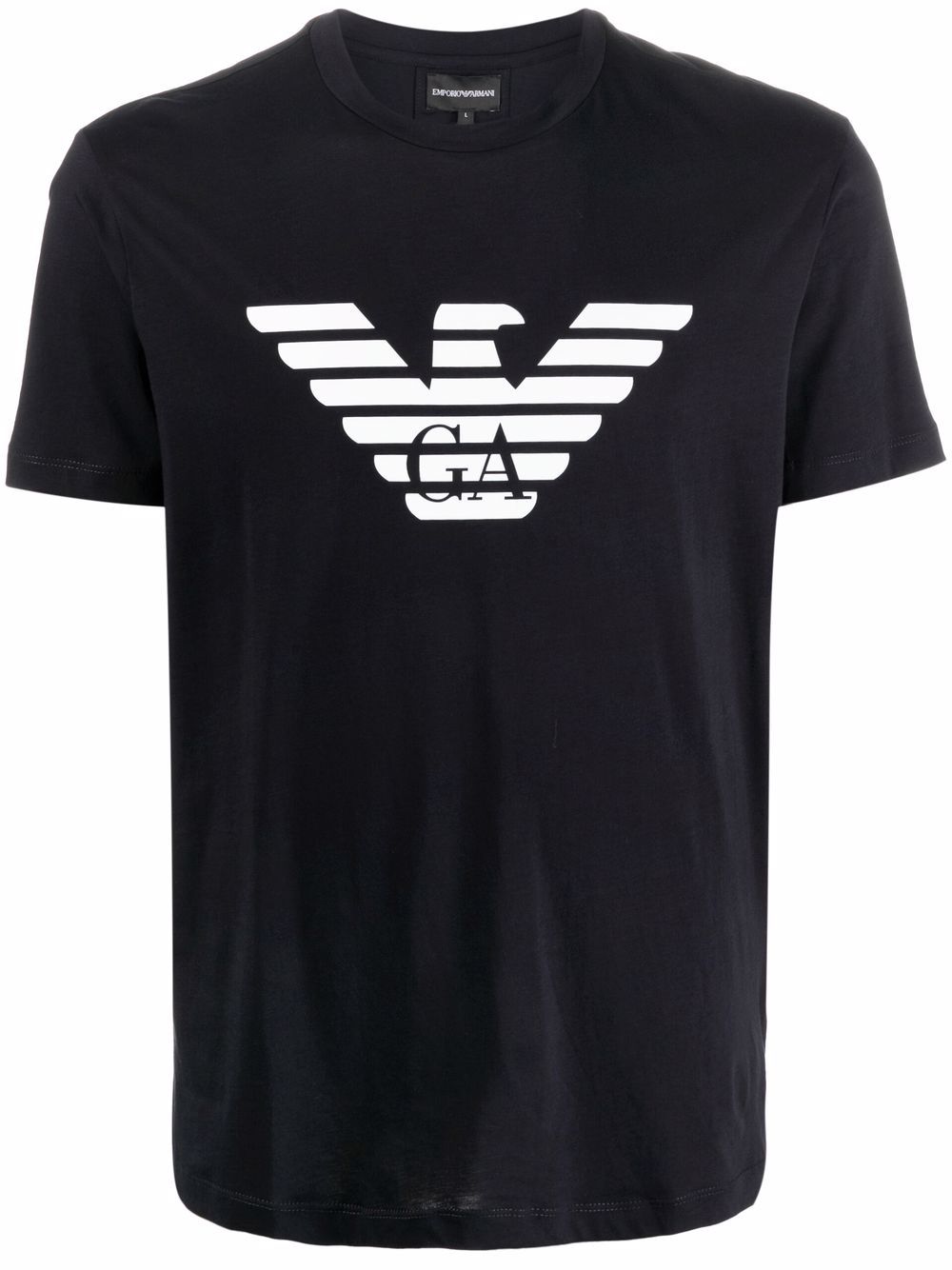 Emporio Armani logo print cotton T-shirt Topwear Emporio Armani