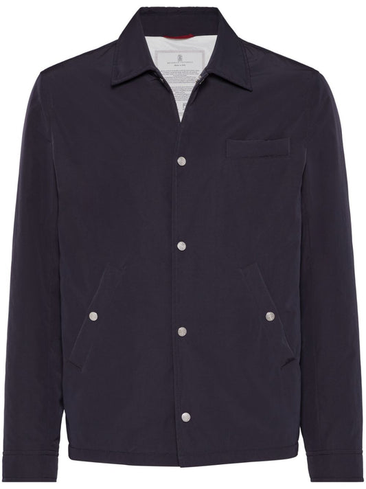 Brunello Cucinelli Jackets Blue Jackets Brunello Cucinelli