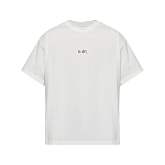 MM6 Maison Margiela T-shirts and Polos White Topwear MM6 Maison Margiela