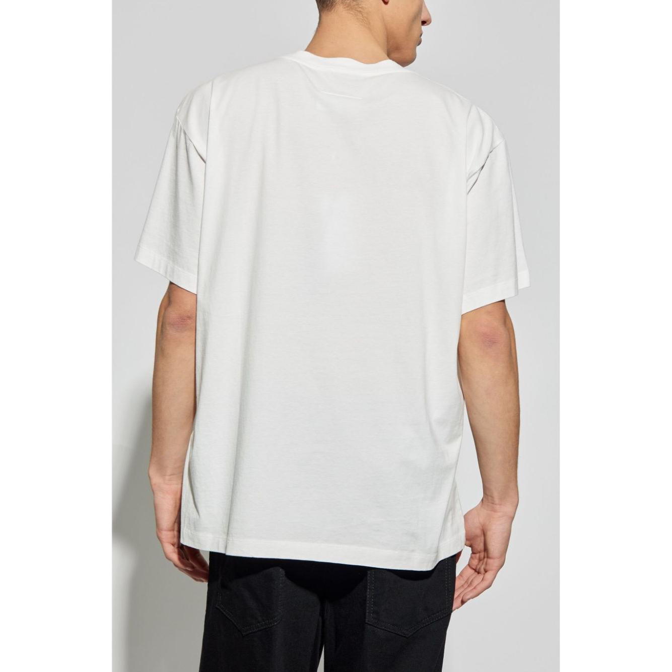 MM6 Maison Margiela T-shirts and Polos White Topwear MM6 Maison Margiela