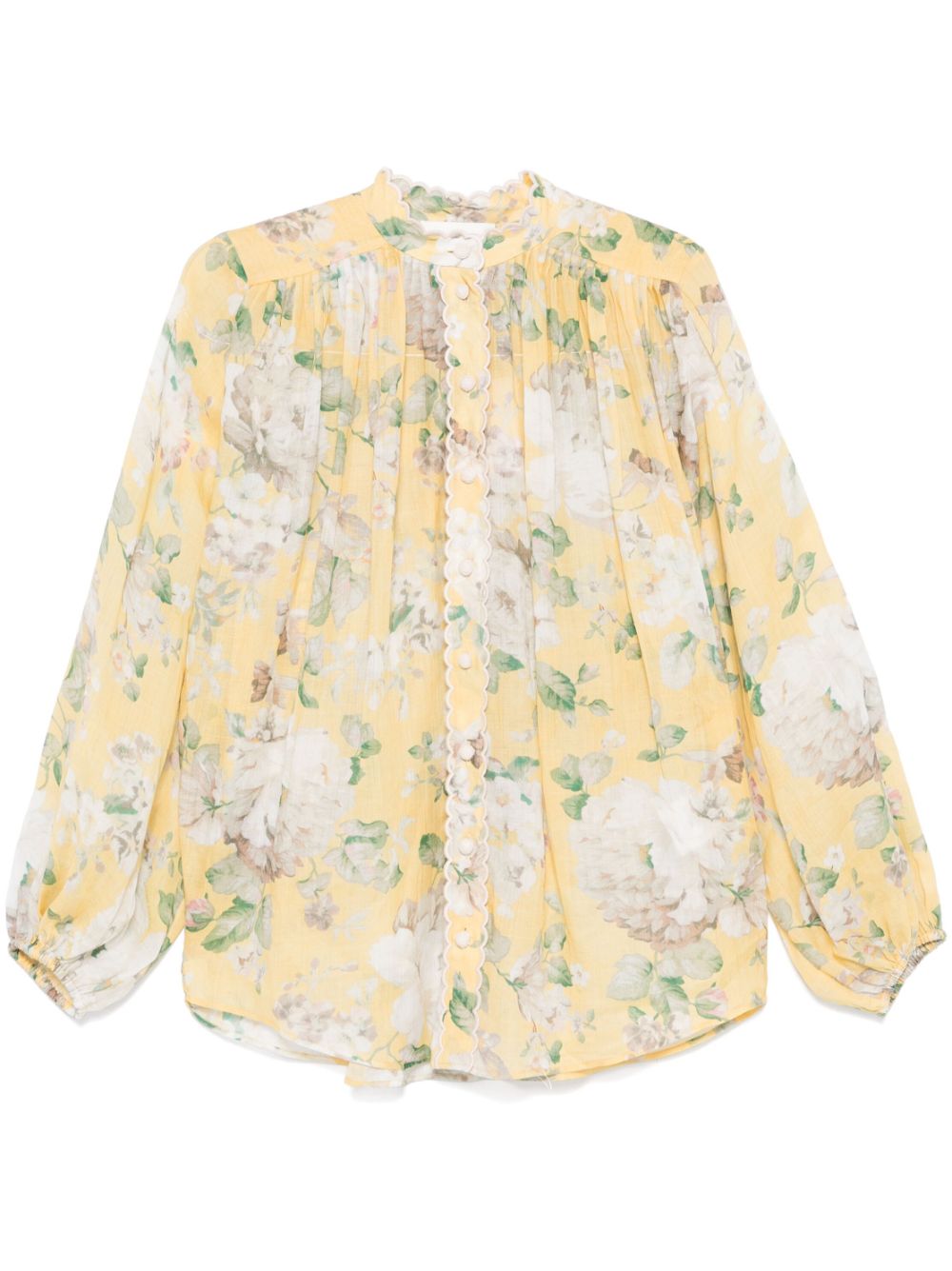 Zimmermann Shirts Yellow Shirts Zimmermann