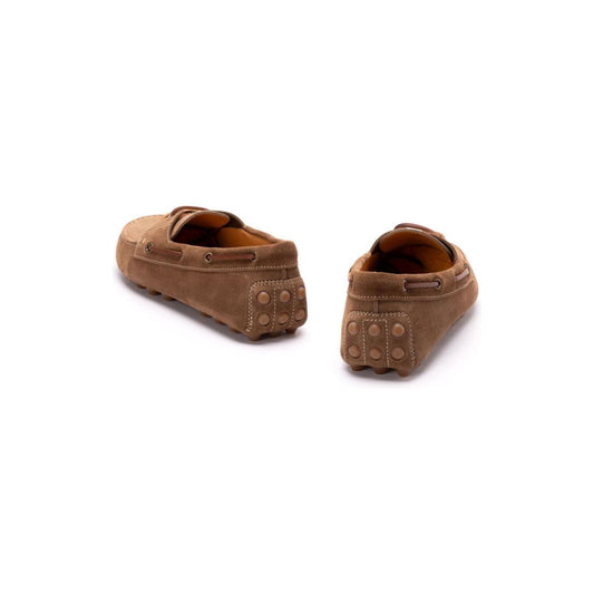 Tod's Flat shoes Brown Moccasins Tod'S Dark Olive Green