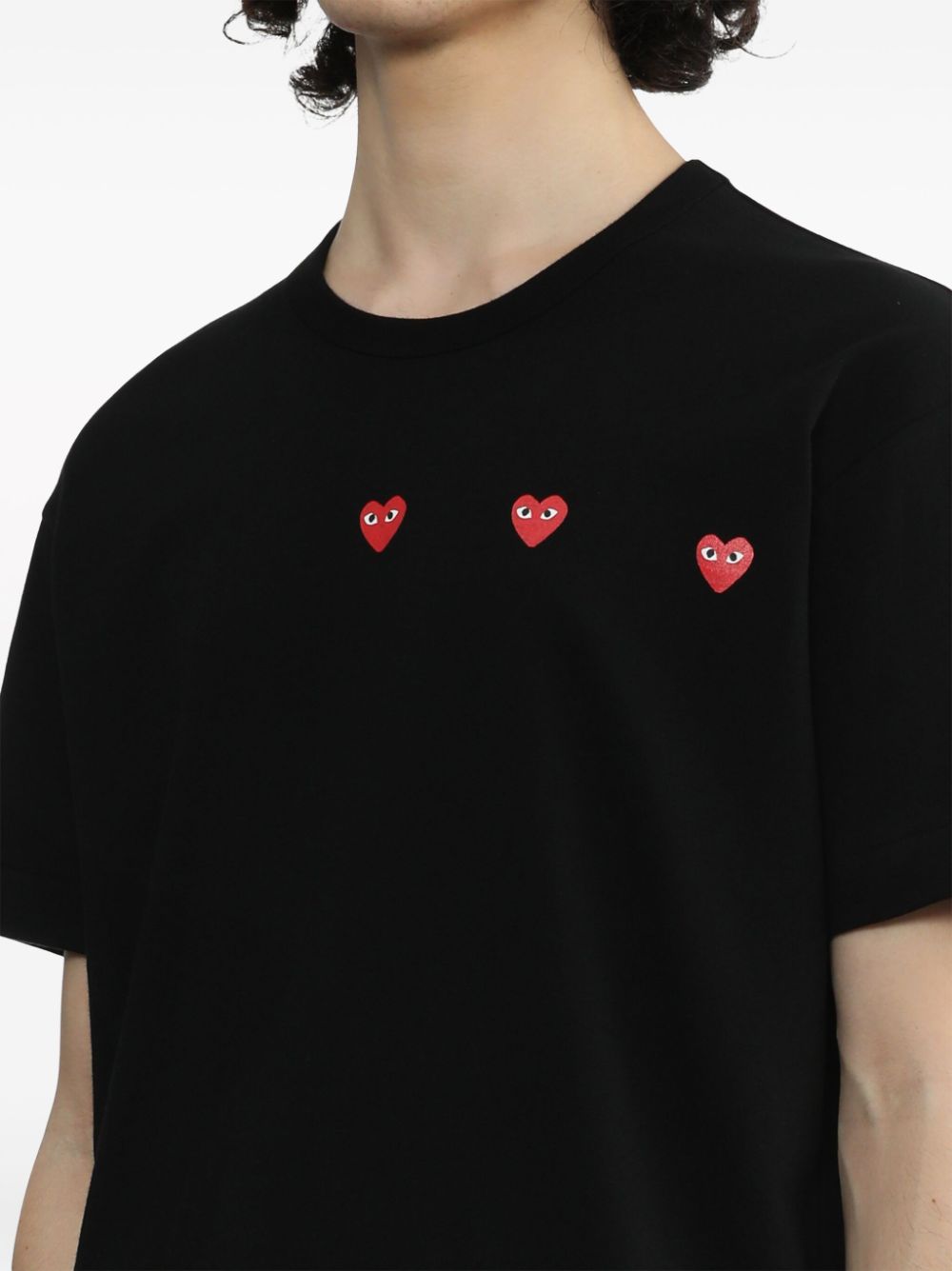 Comme des Garcons T-shirts and Polos Black Topwear Comme Des Garcons