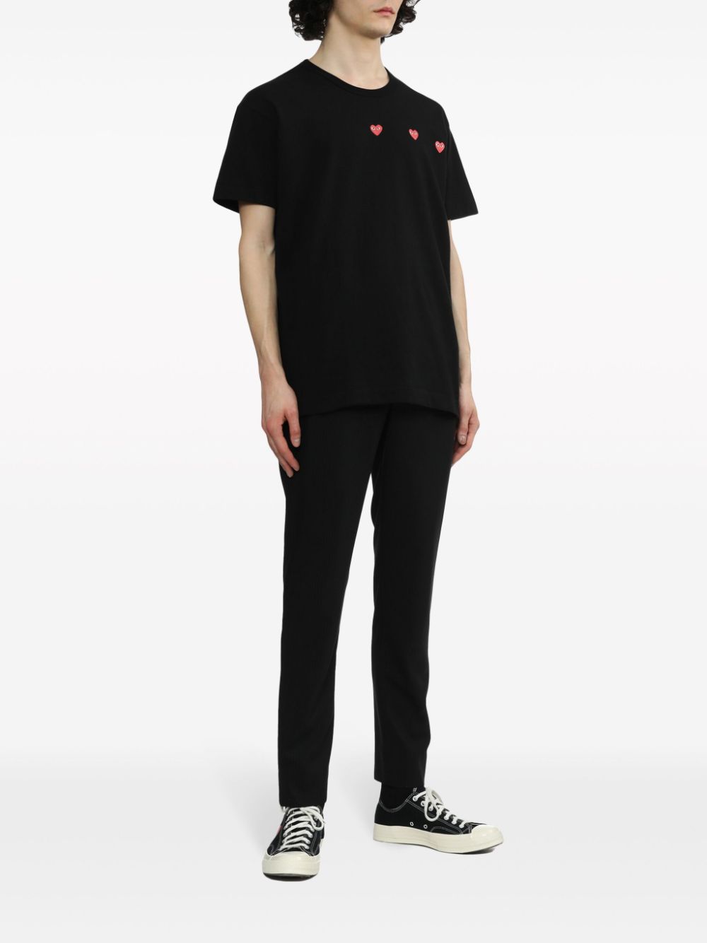 Comme des Garcons T-shirts and Polos Black Topwear Comme Des Garcons