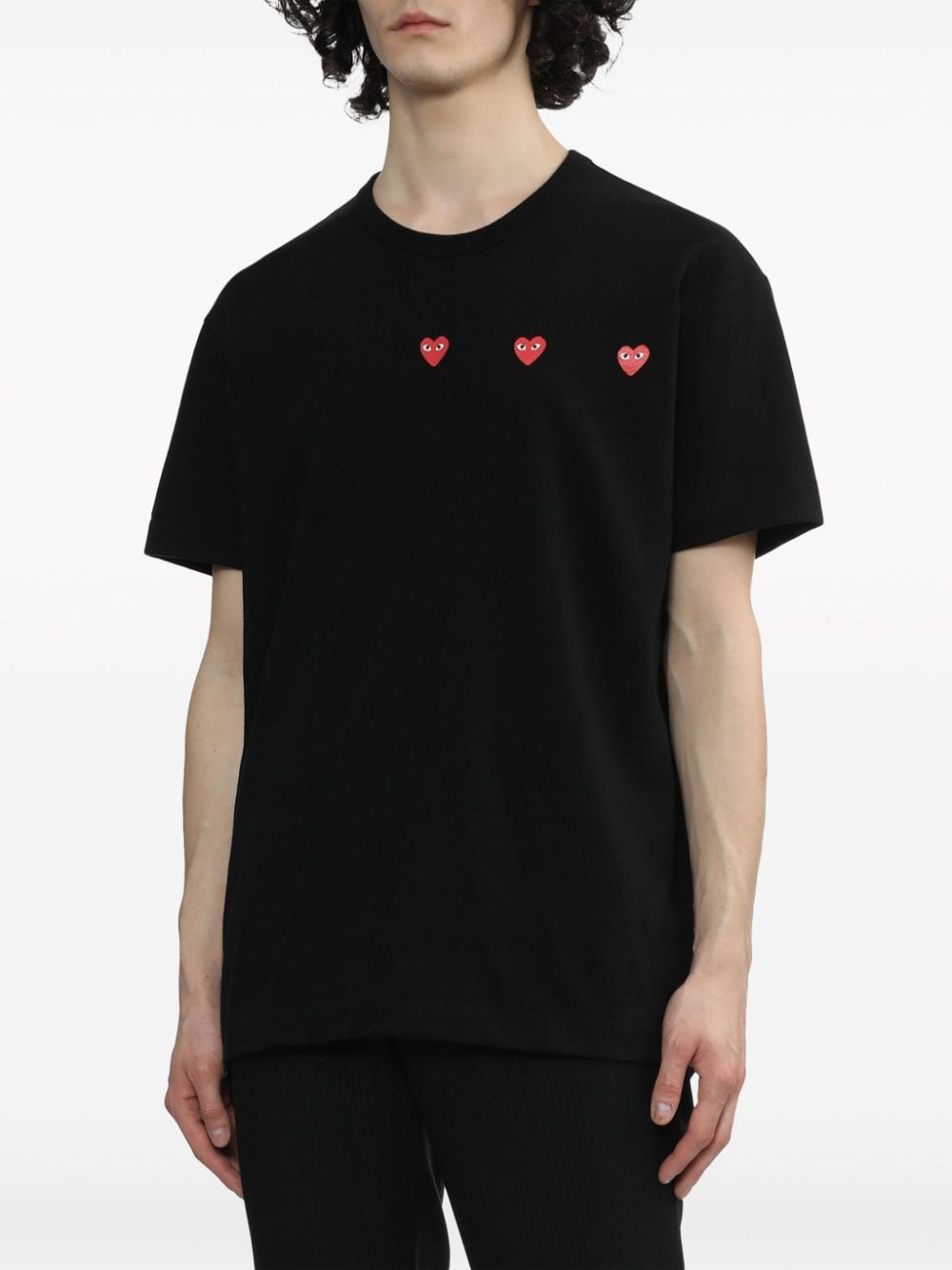 Comme des Garcons T-shirts and Polos Black Topwear Comme Des Garcons